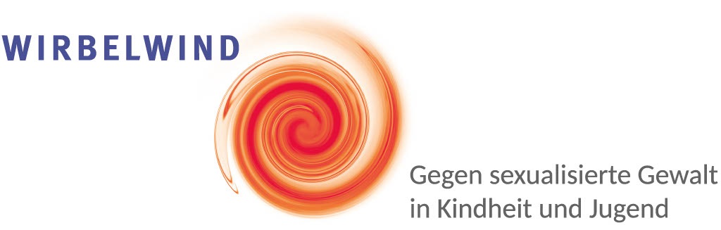 Logo vom Wirbelwind gegen sexualisierte Gewalt in Kindheit und Jugend
